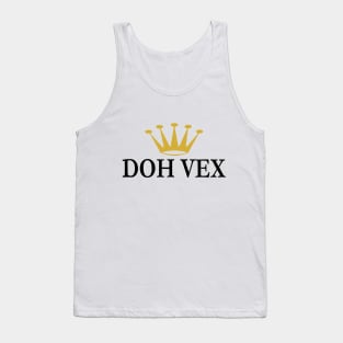 DOH VEX - IN BLACK - FETERS AND LIMERS – CARIBBEAN EVENT DJ GEAR Tank Top